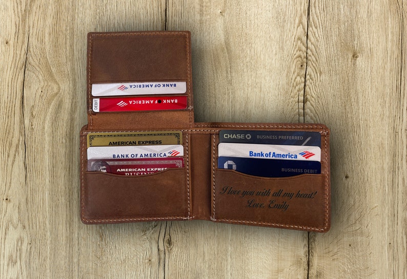 Personalized Engraved Wallet – Stethems